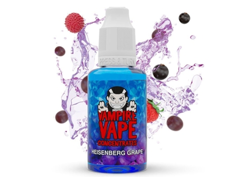 Aroma de uva Heisenberg 30Ml VAMPIRE VAPE (produto sem nicotina)