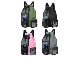 Mochila Impermeável para Natação e Ginástica, com Compartimentos Seco e Molhado | S/MARCA
