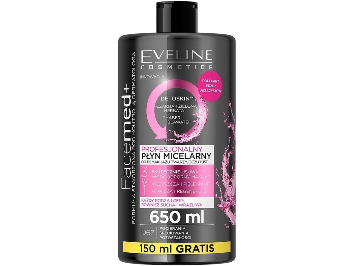Água Micelar EVELINE Facemed+ Professional (650ml)