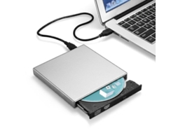 Gravador De Cd Rw Externo Usb, Leitor De Dvd/cd, Unidade Óptica Para Laptop Slowmoose