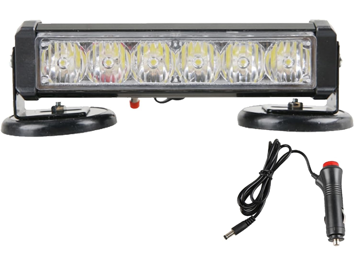 Luz De Advertência Intermitente Magnética Potente Para Carro
