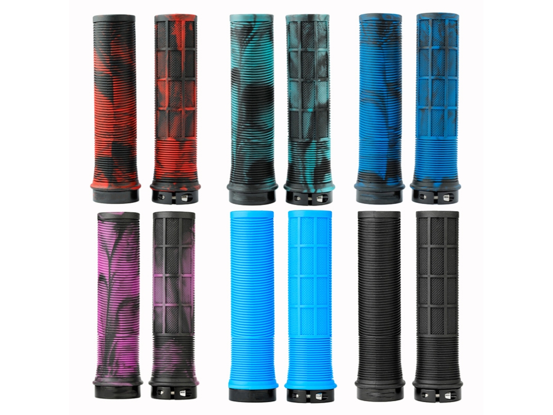 Manoplas De Borracha Para Bicicleta Mtb Deemount, Capas Para Guidão De Bicicleta De Montanha, 22,2 Cmvayotoy