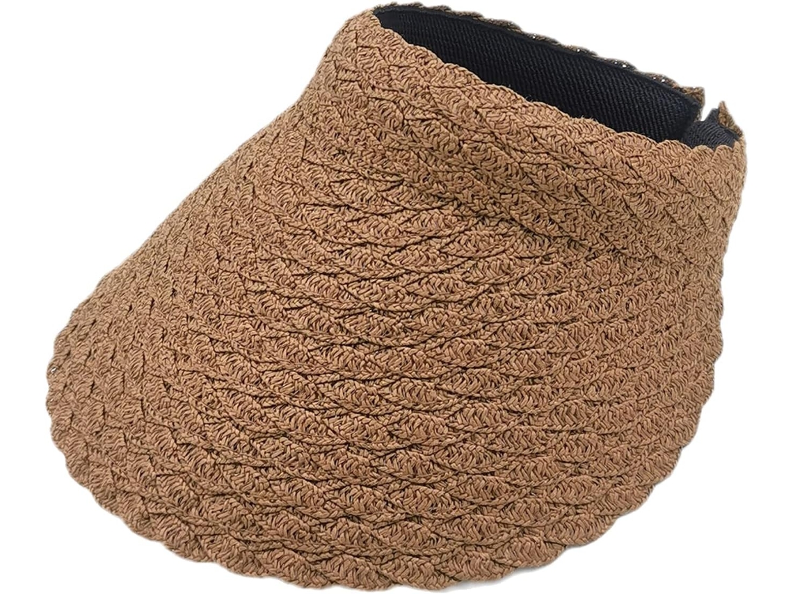 Modern Sun Chapéu Para Mulheres E Meninas - Cor Sólida - Marrom, Tamanho Único