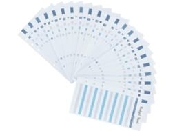 Folhas De Orçamento De Tesouro Perfuradas 50 Folhas Em Papel
