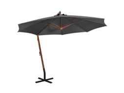 Hanging Garden Parasol, Hanging Garden Parasols Vidaxl Antracite Tecido (3.5 X 2.9 M)