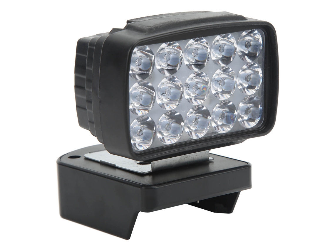 Laxiscreed Lupa De Trabalho Led Sem Fios Com Bateria De 15v-21v E Interruptor Integrado