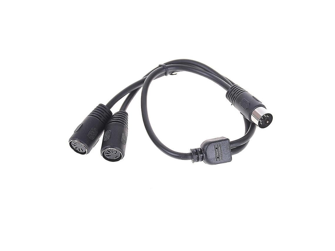 Divisor Lurelia Cabo Midi Din de 5 pinos e 50 cm, Adaptador Y para PC e computador