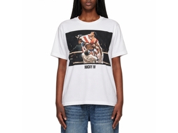 Rockinstone Rocky Movie Celebration White Adult T-shirt Size:m