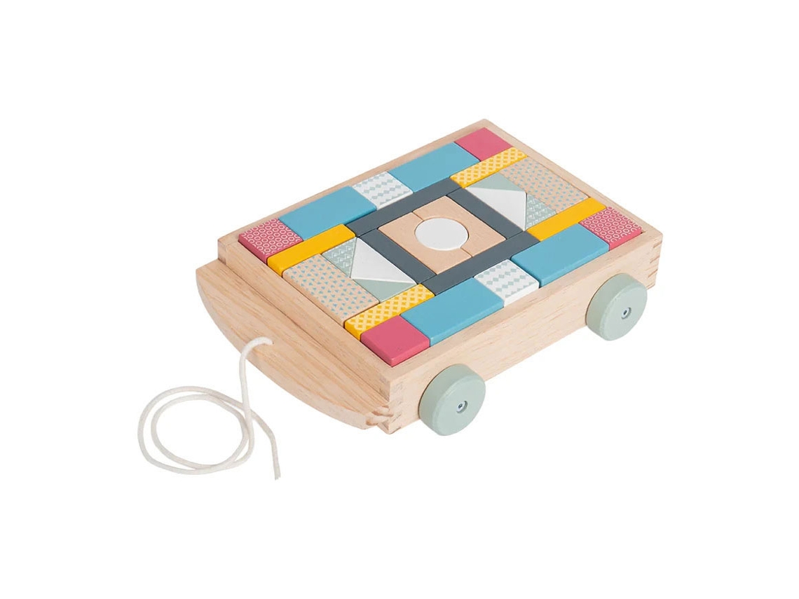 Carrinho De Pedra Bigjigs Com Certificação Fsc 100
