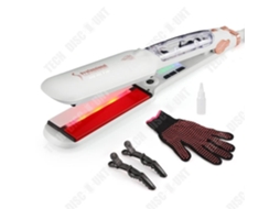 Steam Alisador de Cabelo Liso Pente Spray Alisador de Cabelo Curling Tala Elétrica de Dupla Utilização TECH DISCOUNT