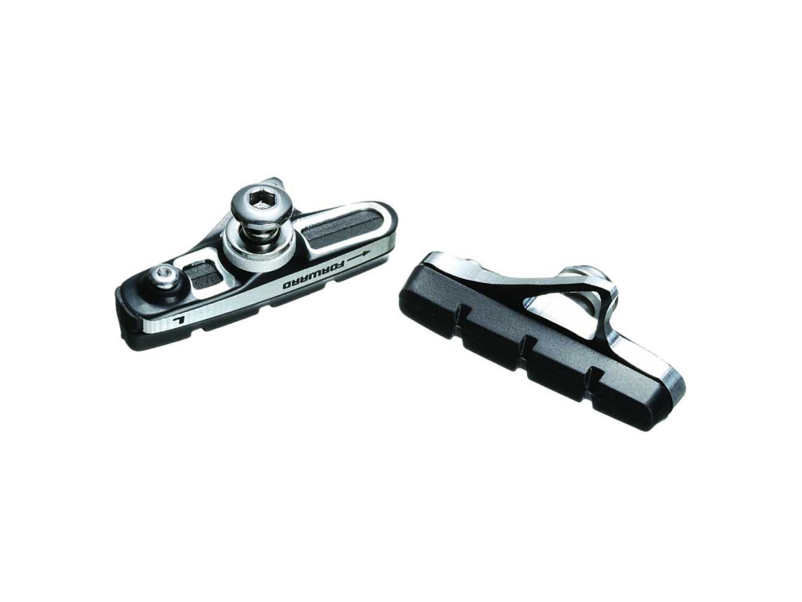 Estrada Pastilhas Freio Completa Shimano Cnc R-472C Prateadobonin