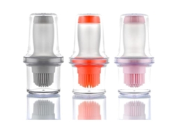 3pcs Pincel de Aplicador Nova Line Garrafa de Óleo Silicone