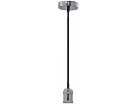 Candeeiro Suspenso  Makami I (Prateado - E27 - 60 W - Metal)