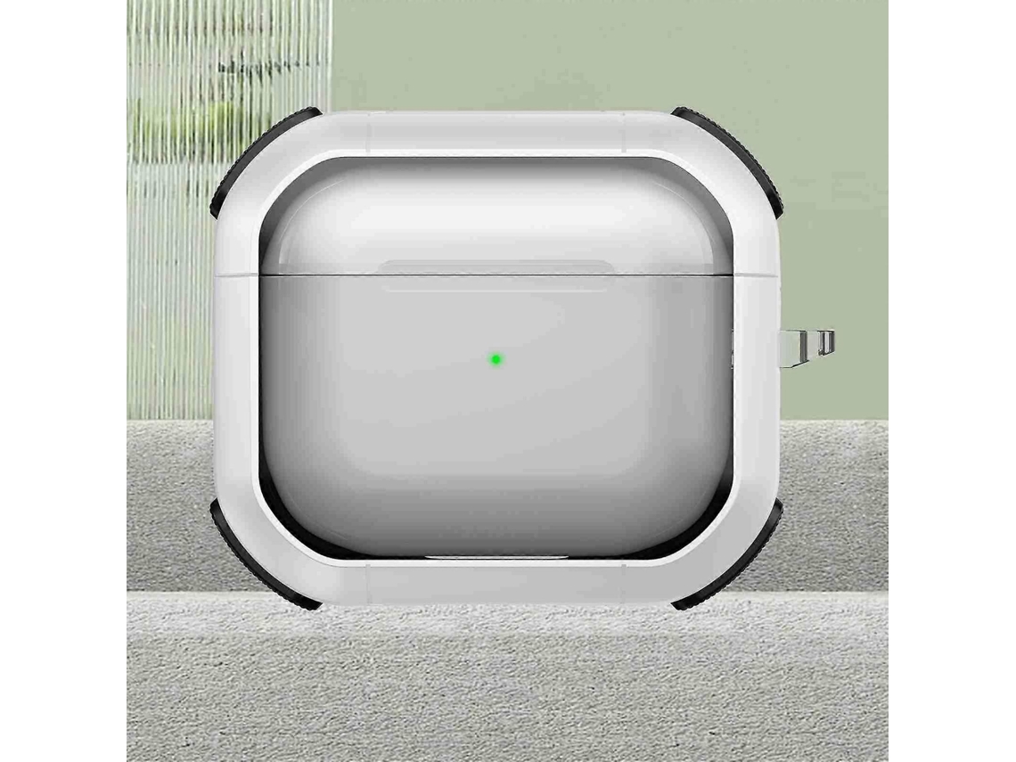 Capa Protetora Transparente Thunder Armor Para Fones De Ouvido Sem Fio Airpods 3