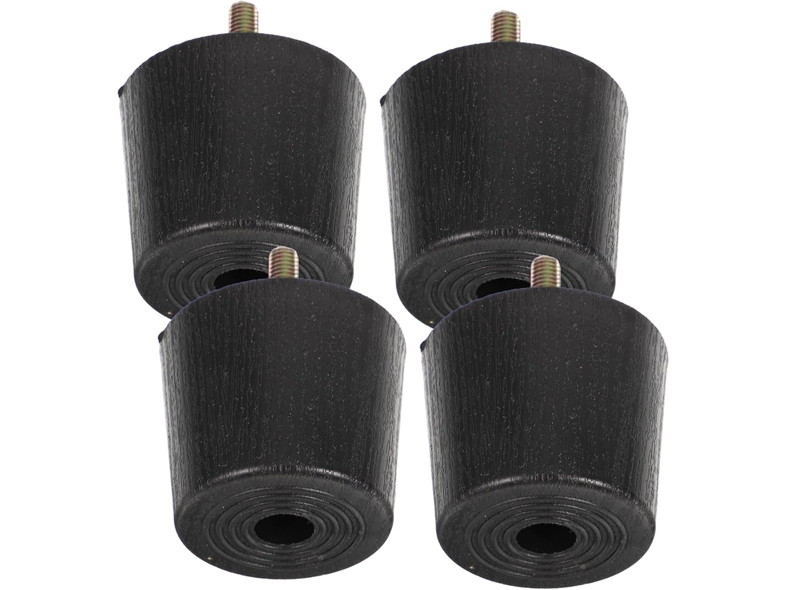 Kallory Conjunto De 4-niveladores Pés Ajustáveis Para Móveis, Deslizadores De Plástico Com Parafuso Para Sofás, Armários