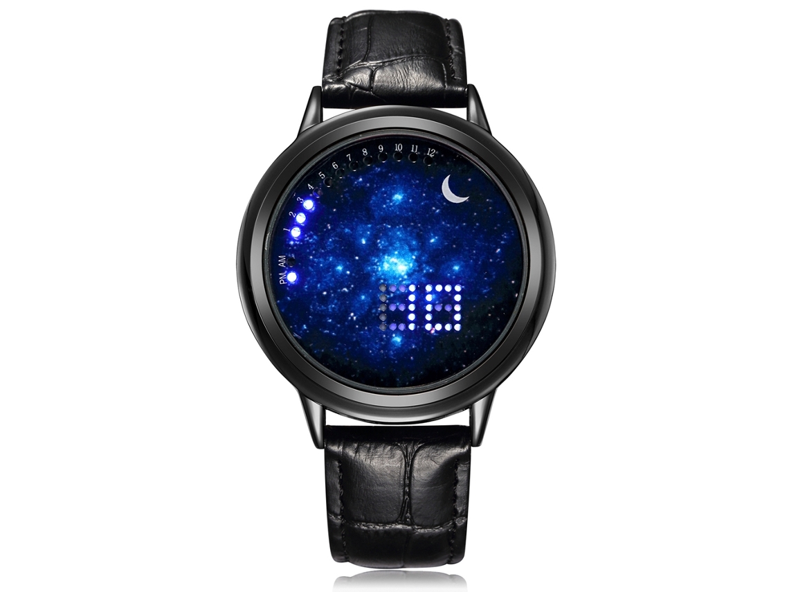 Relógio Eletrônico de Pulso Touch Screen Unisex Estilo Casual Geekthink Azul