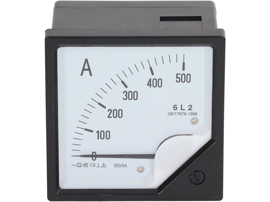 Amplificador Analógico Com Medidor De Corrente Alternada (ca) 0 A 500