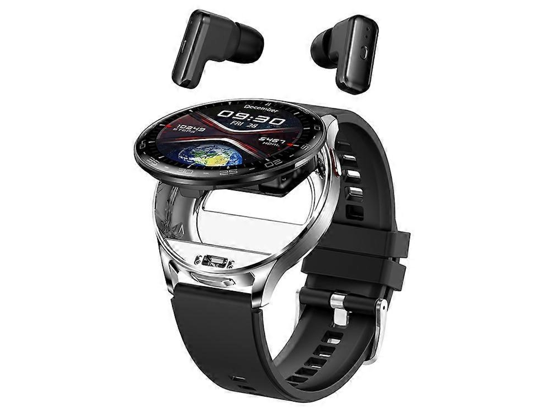 Relógio inteligente T97 2 em 1 com fones de ouvido sem fio, chamadas Bluetooth, monitoramento de saúde e relógio esportivo à prova d'água. Bicicleta elétrica Ly
