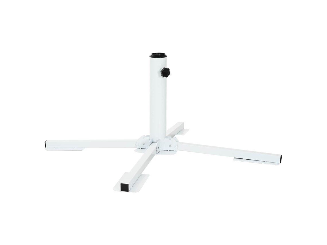 Maison Exclusive - Suporte Para Parasol Branco Aço