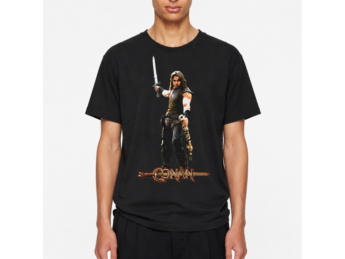 Rockinstone Conan It's A Weasel Black Adult T-shirt Size:xl