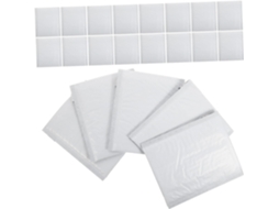 100 unidades de envelopes acolchoados para embalar roupas e encomendas, com adesivo de fermentação.