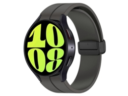 Pulseira De Silicone Preta Dobrável Com Fecho Magnético, Tamanho Grande.