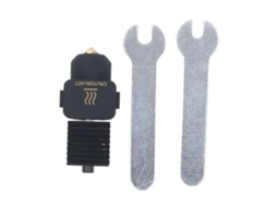 Kit Bocal De Latão Hot End Com Bloco De Aquecimento Para Impressora 3d Bambu Lab A1 A1 Mini 0.4mm
