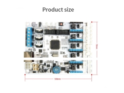 Placa De Controle Da Impressora 3d Gt2560 Mais Potente Que E Ramps 1.4 Aquaforge