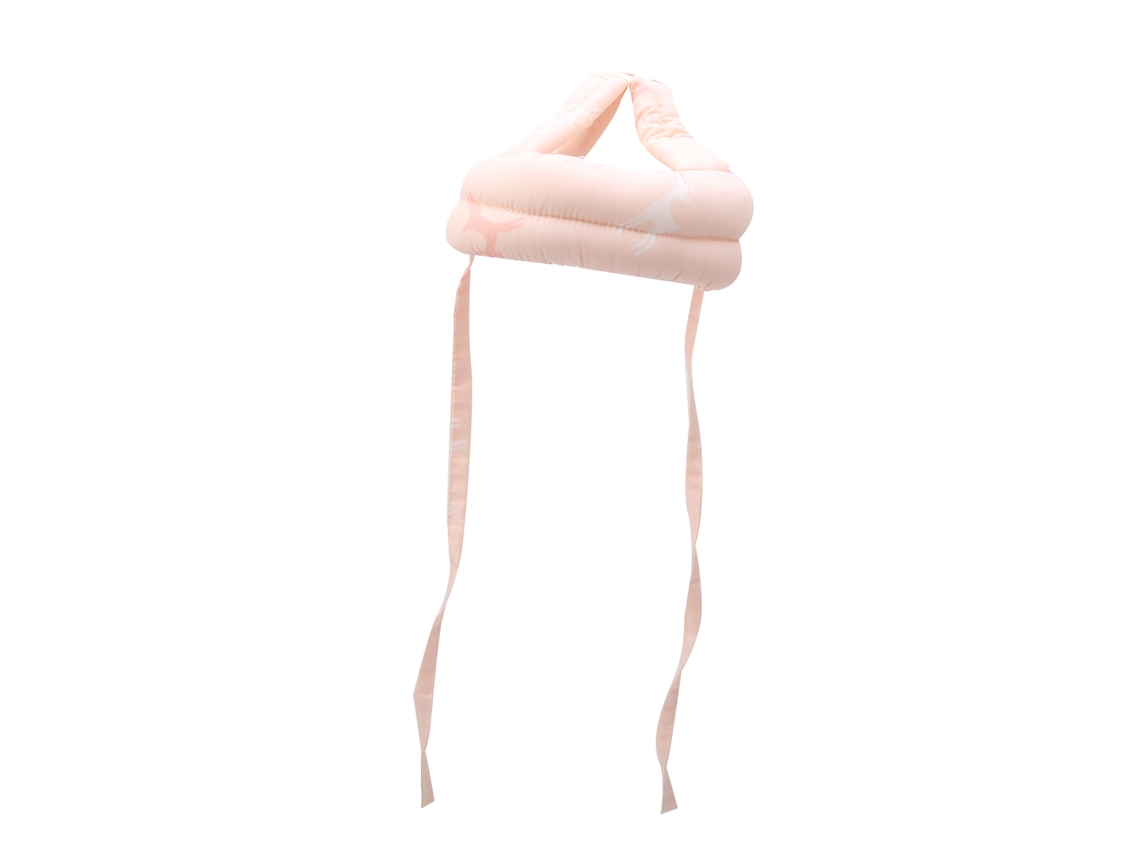 Mali boné de Proteção para Bebê Soft Anti colisão Segurança Cabeça Aprendendo a Andar Rosa