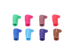 Conjunto de 8 adaptadores de caneta em plástico ABS para substituição na máquina de corte Cricut.