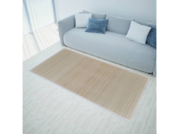 Vidaxl Tapetes Retangulares De Bambu Natural 2 Pcs 120x180 Cm