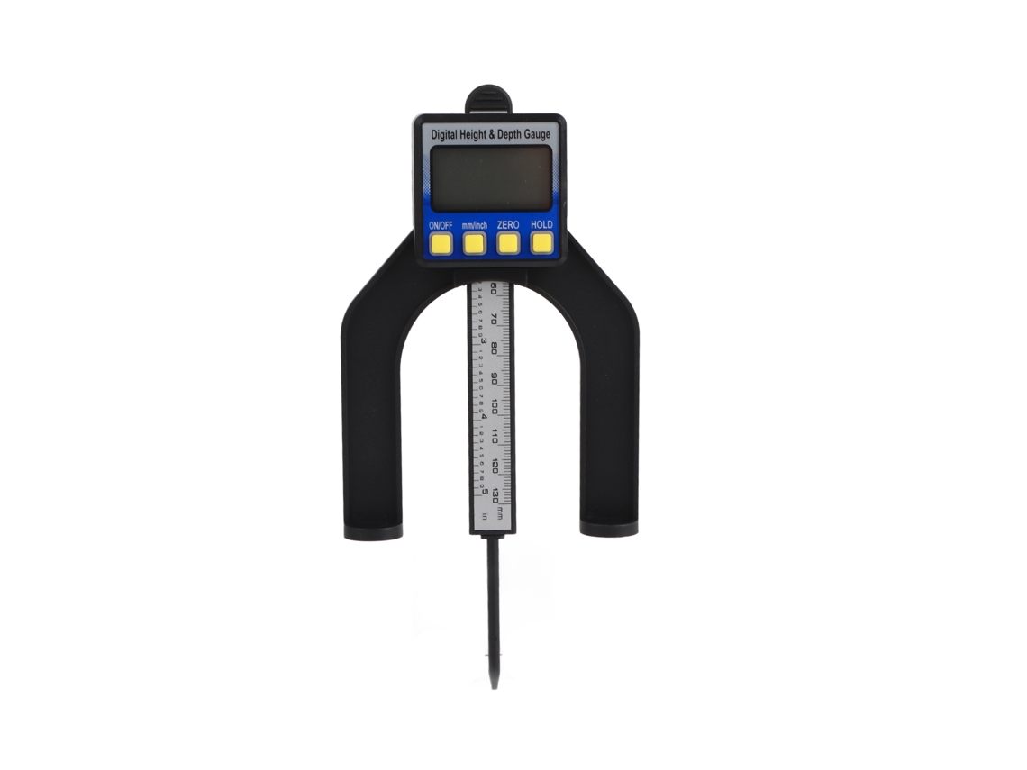 Régua Vernier De Altura Com Display Digital Lcd Medidor De Altura E Profundidade Com Ímãs Slowmoose