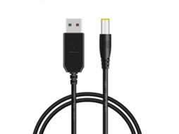 Lurelia Cabo Adaptador Usb Para Dc 5,5 X 2,1 Mm, Routers E Modems, 3.28ft, 5 V, Dc12v