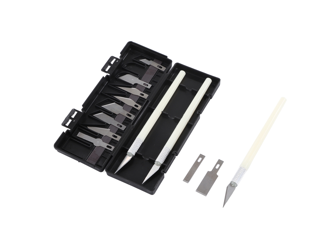 Set De Facas Artesanais Com 3 Peças E 10 Lâminas Para Talhar Abóboras E Modelagem De Hobby