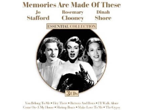 CD Jo Stafford, Rosemary Clooney, Dinah Shore - Memories & Souvenirs: Contemporary Soul From The 80s 90s & 00s (3CDs)