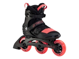 Patins Inline Femininos Trio Lt 100 Preto EU 47 K2 SKATE