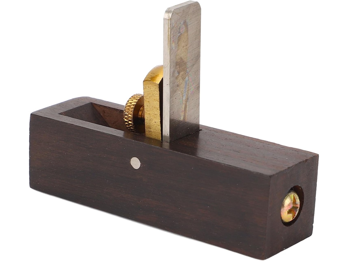 Plainadora De Madeira Pequena , Design Compacto, Lâmina Hss Para