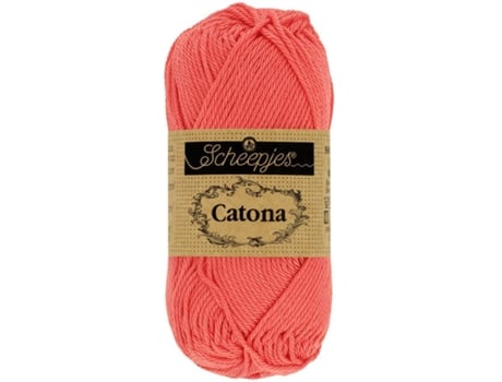 Fio Algodão Mercerizado SCHEEPJES Catona 50G 252 Watermelon
