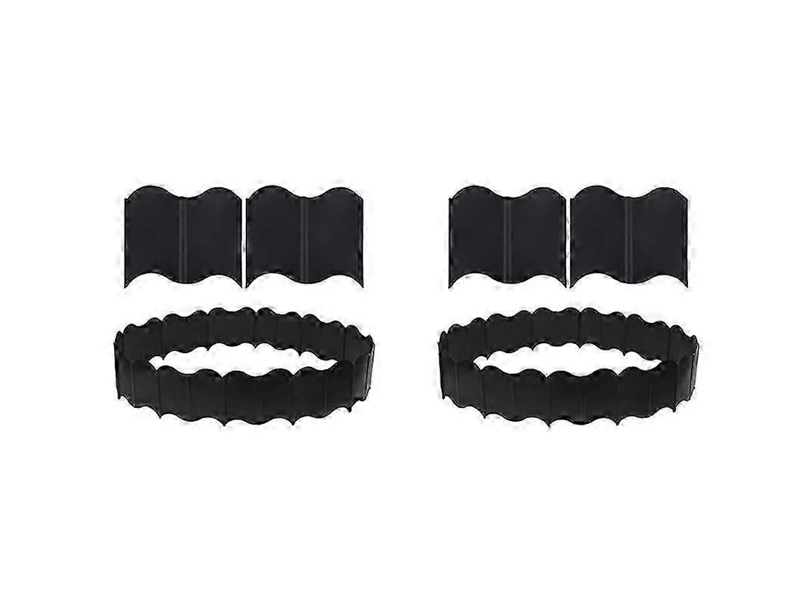 Borda Para Grama Do Jardim Pacote De 40 Fence De Palisade Flexível Em Plástico Para Decoração Diy