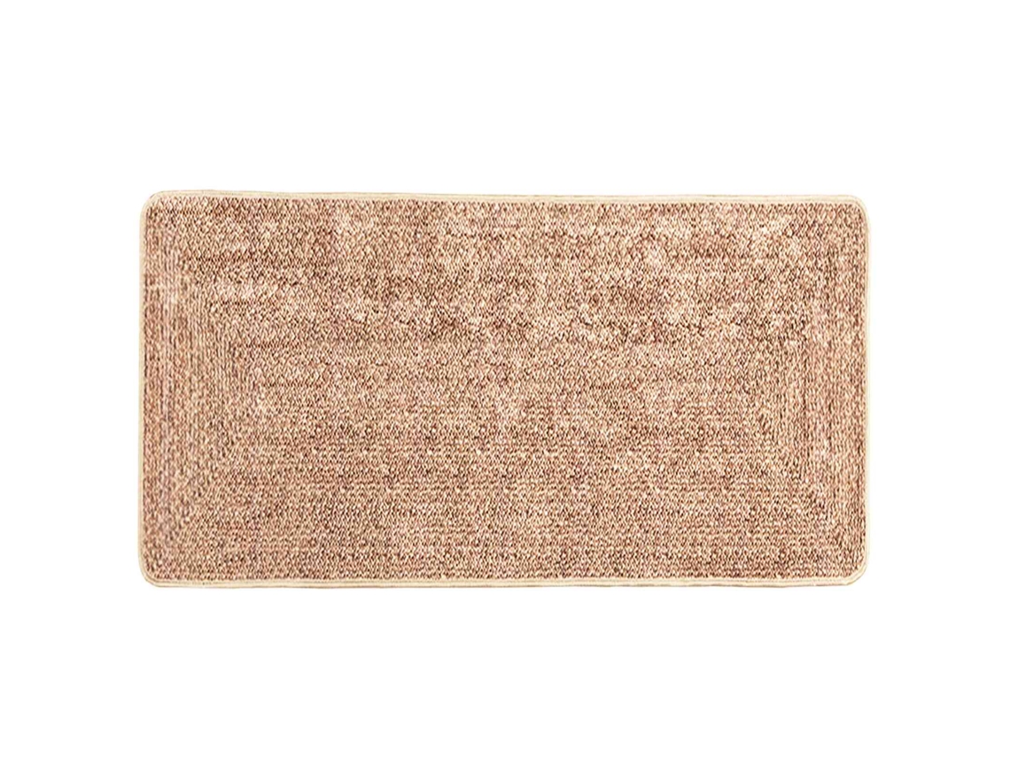 Conjunto 1 Tapete Runner Vidaxl Amarelo Poliéster (80 X 100 Cm)