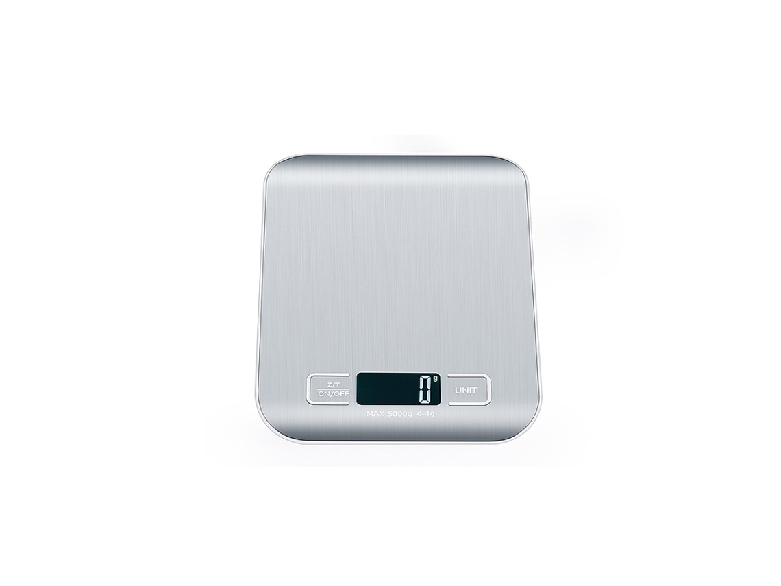 Balança de Cozinha Eletrônica Recarregável em Abs, 5 Kg/1 G AQUAFORGE