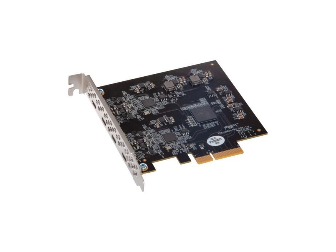 Placa Allegro Pcie 4 Portas Usb-C 10 Gb/S Mac e Windows SONNET