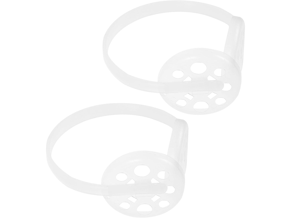 Support De Cadre Pour Cache-oreilles Chauds Diy En Plastique, 2 Pcs
