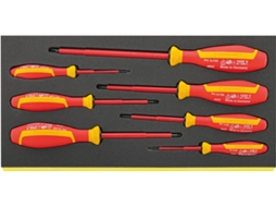 Conjunto de chaves de fenda para bandeja Tcs Tcs 4665/4670 STAHLWILLE