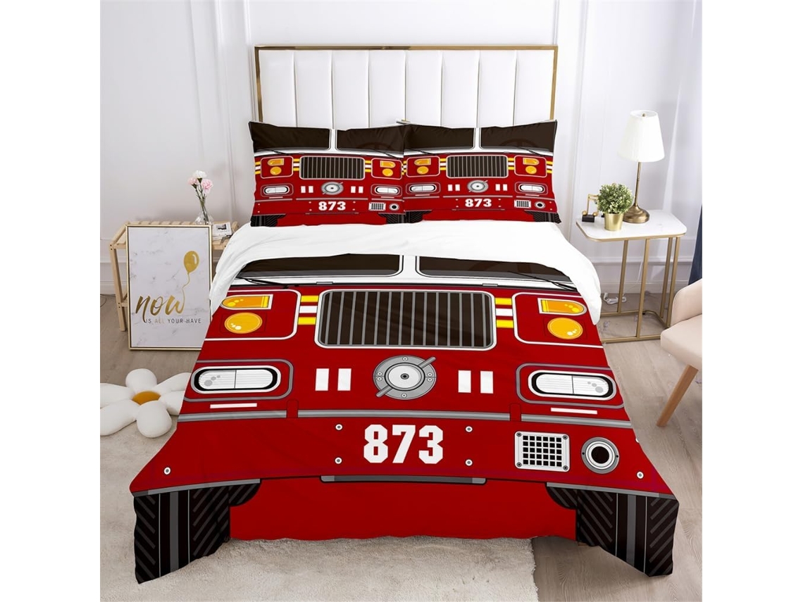 Conjunto de Cama Infantil em Microfibra Fronha 140x200 Cm