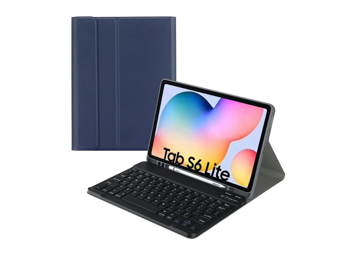 Capa de Teclado Bluetooth para Ipad 9.7/2018/2017 com compartimento para caneta XIAOMOYU