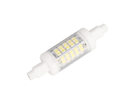 Lâmpada de Led R7s 80mm 5w 60led 6000k Luz Branca de Milho para Substituição 220v