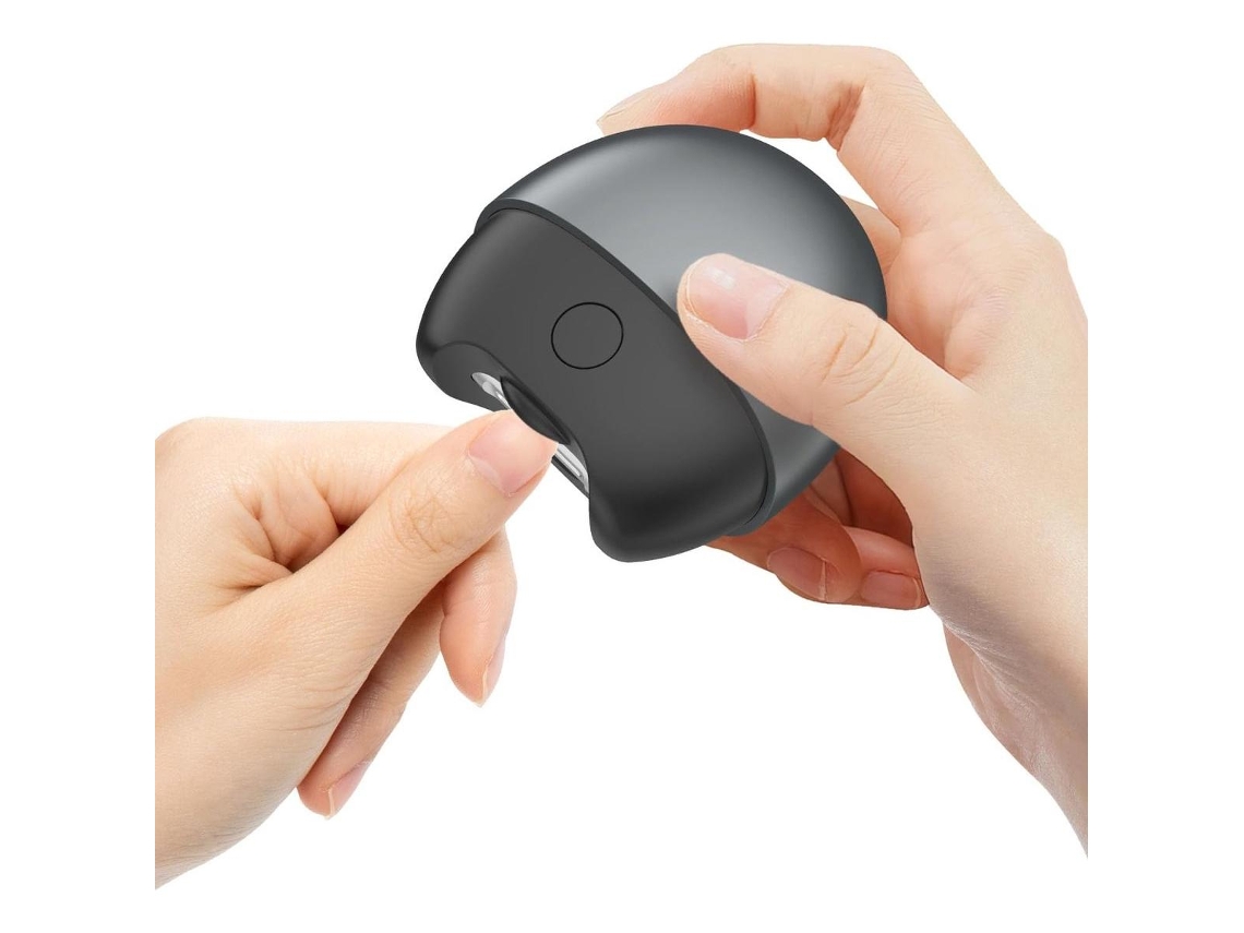 Cortador De Unhas Elétrico Automático Com Luz, Duas Velocidades E Tampa Magnética.