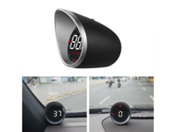 Display Head-up Do Carro Velocímetro Digital Display Condução Quilometragem Bússola Ângulo Alarme De Excesso*