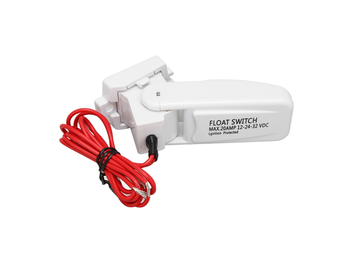 Interruptor Flutuante Automático de Bomba de Bilge para Barco com Alta Potência e Compatibilidade com Água Doce e Salgada